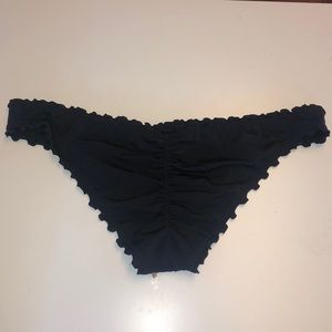 black bathing suit bottoms